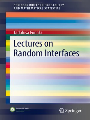 cover image of Lectures on Random Interfaces
